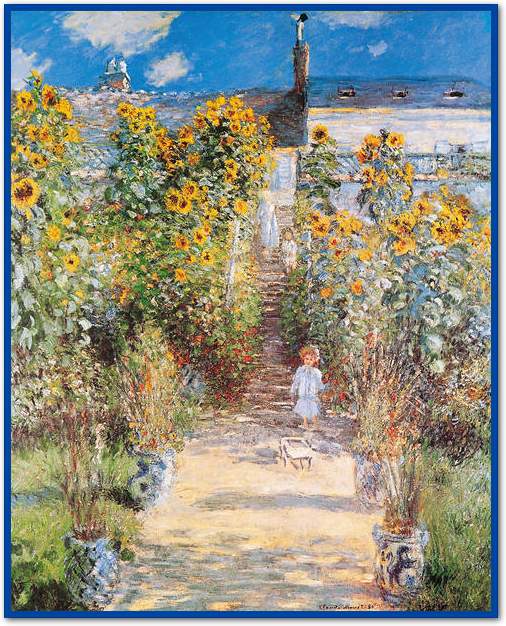 Der Garten des Künstlers         von Claude Monet