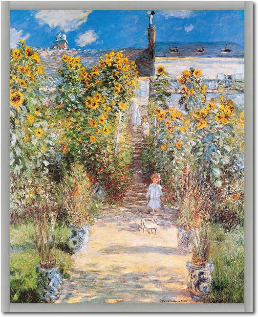 Der Garten des Künstlers         von Claude Monet