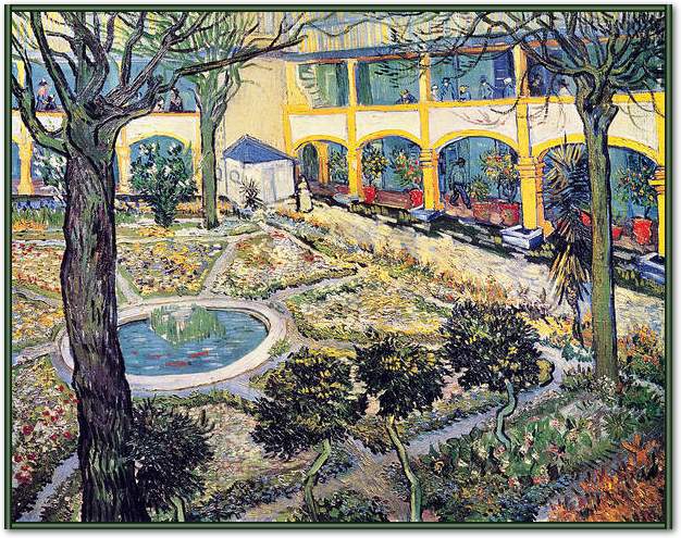 Der Garten des Maison de Santè   von Vincent Van Gogh
