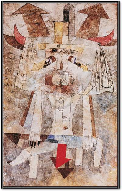 Der wilde Mann                   von Paul Klee