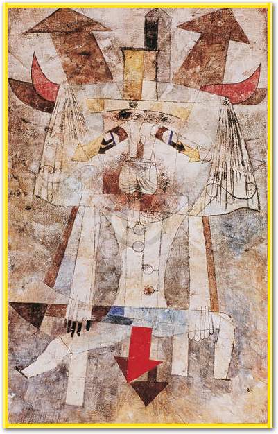 Der wilde Mann                   von Paul Klee