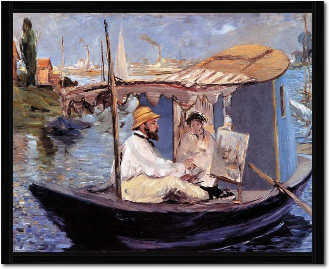 Die Barke                        von Edouard Manet