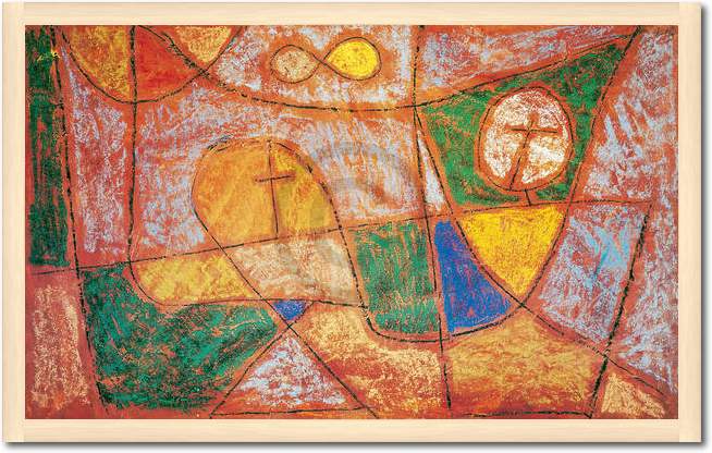 Die Beiden                       von Paul Klee