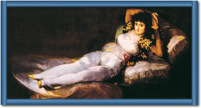 Die bekleidete Maja              von Francisco De Goya