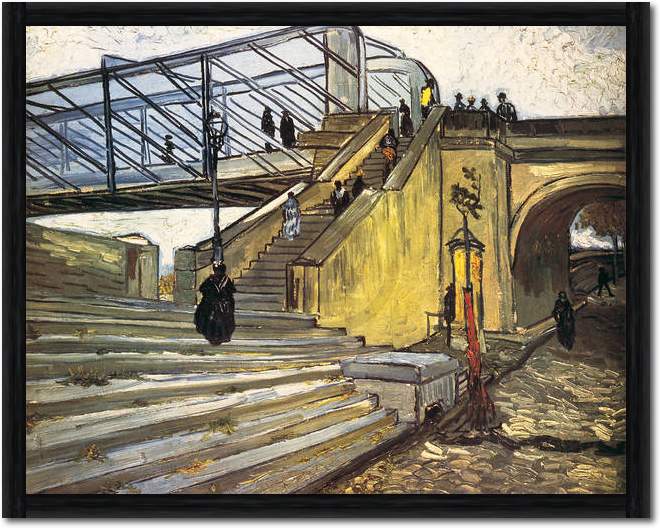 Die Brücke von Trinquetaille     von Vincent Van Gogh