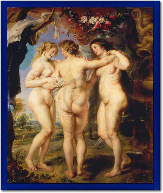 Die drei Grazien                 von Peter Paul Rubens