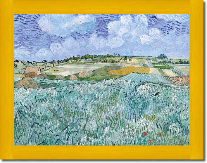 Die Ebene bei Auvers             von Vincent Van Gogh