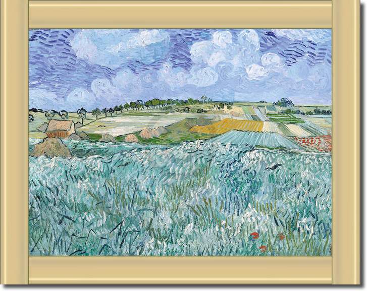 Die Ebene bei Auvers             von Vincent Van Gogh
