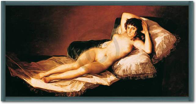 Die nackte Maja                  von Francisco De Goya