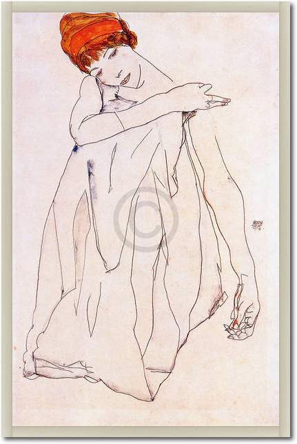 Die Tänzerin                     von Egon Schiele
