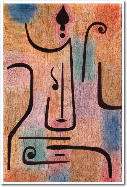 Erz-Engel                        von Paul Klee