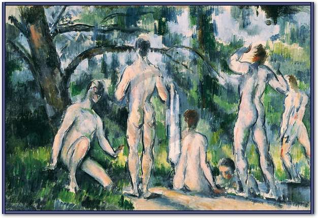 Etude de beigneurs               von Paul Cézanne