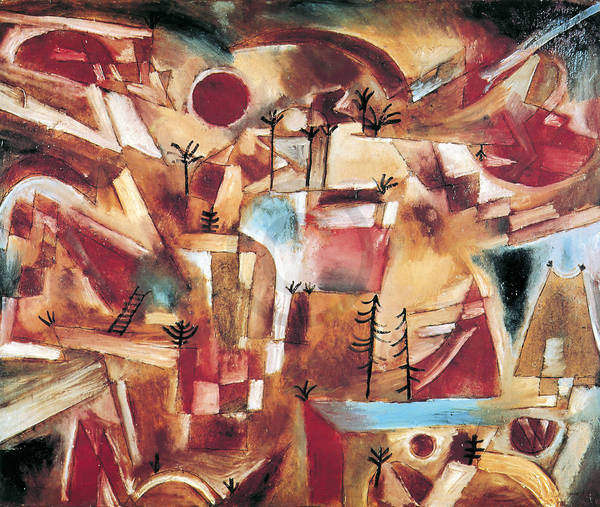 Felsenlandschaft                 von Paul Klee