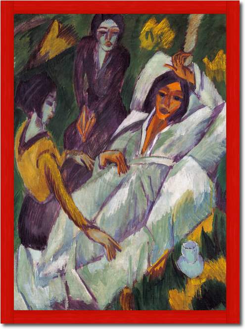 Frauen beim Tee                  von Ernst Ludwig Kirchner