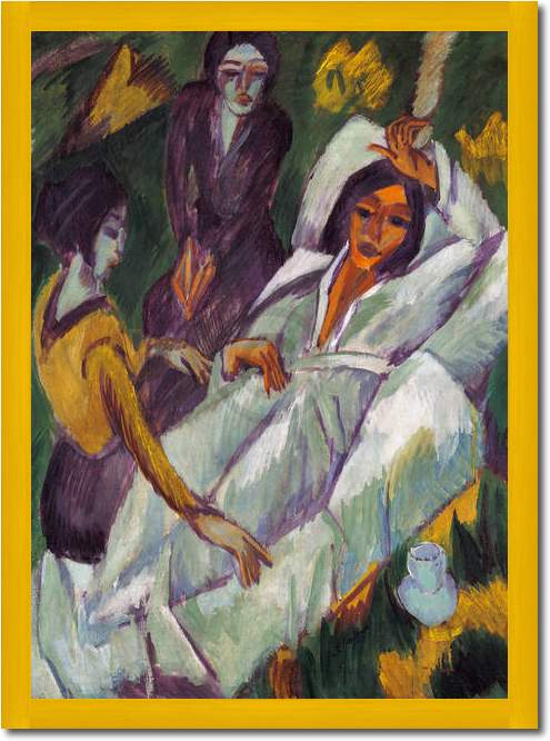 Frauen beim Tee                  von Ernst Ludwig Kirchner