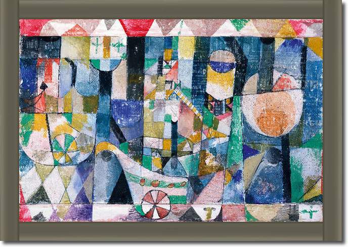 Hafenbild                        von Paul Klee