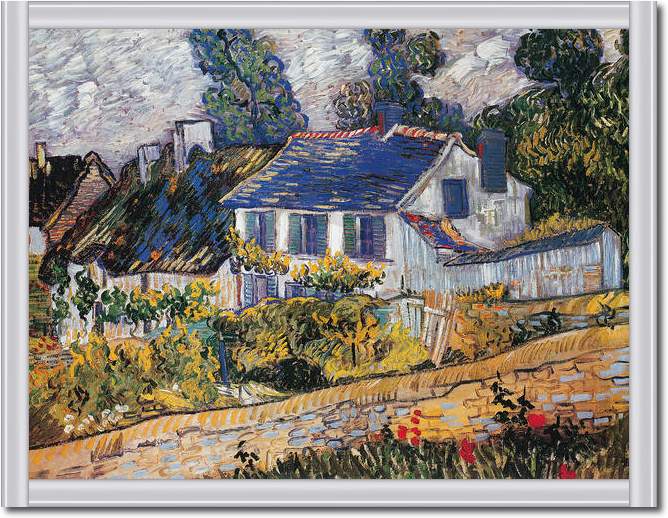 Haus bei Auvers                  von Vincent Van Gogh