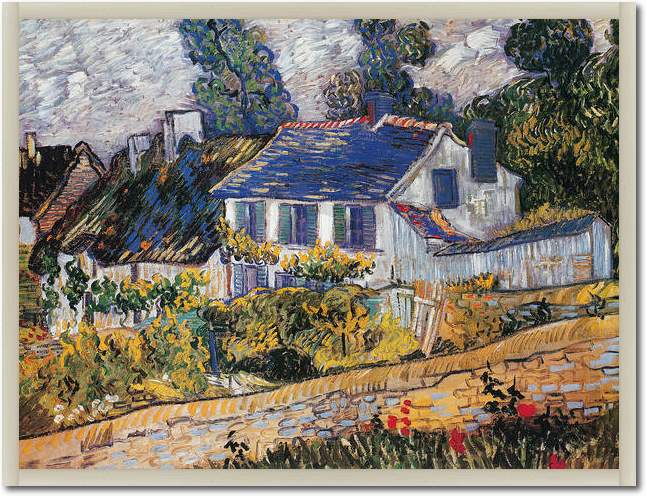 Haus bei Auvers                  von Vincent Van Gogh