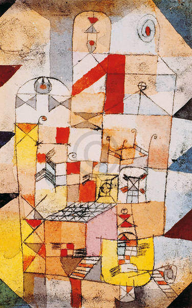Haus Inneres                     von Paul Klee