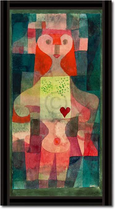 Herzdame                         von Paul Klee