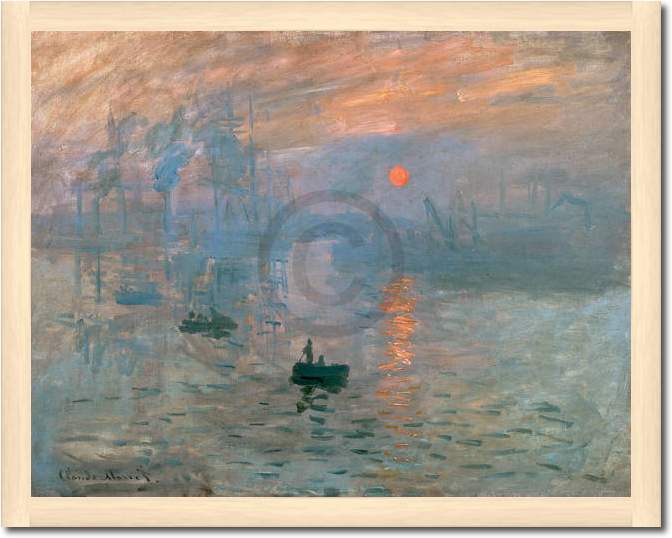 Impression (Sonnenaufgang)       von Claude Monet