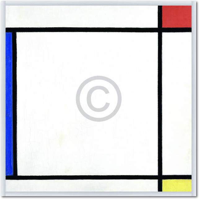Komposition III mit Rot, Gelb .. von Piet Mondrian