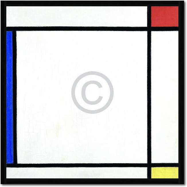 Komposition III mit Rot, Gelb .. von Piet Mondrian