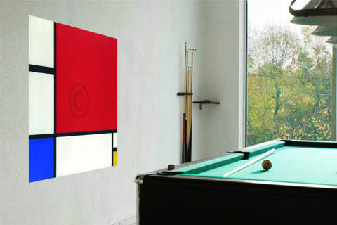 Komposition mit Rot, Gelb und    von Piet Mondrian