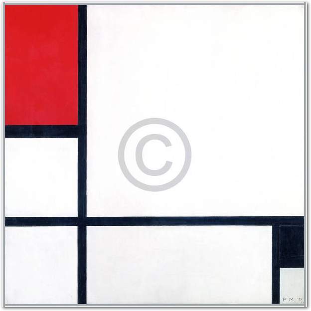 Komposition 1929                 von Piet Mondrian