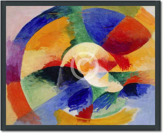 Kreisformen                      von Robert Delaunay