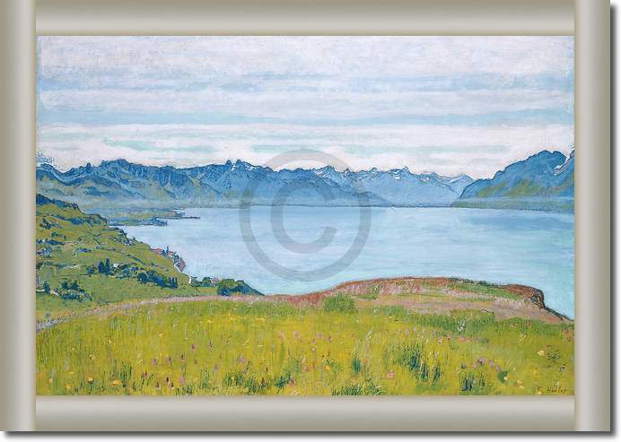 Landschaft am Genfer See         von Ferdinand Hodler