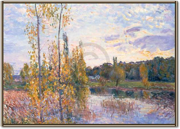 Landschaft bei Chevreuil         von Alfred Sisley