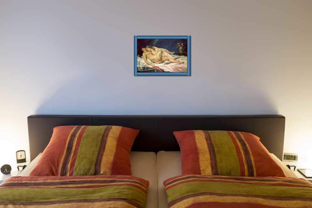 Le sommeil                       von Gustave Courbet