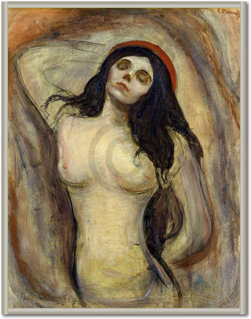 Madonna                          von Edvard Munch