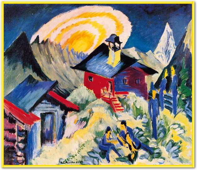 Mondaufgang                      von Ernst Ludwig Kirchner
