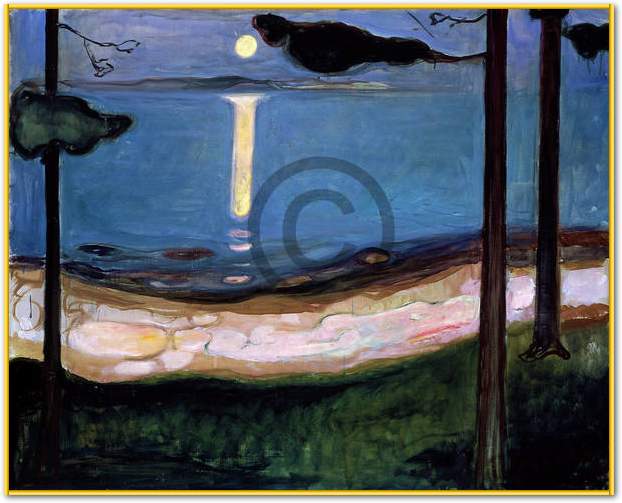Mondnacht                        von Edvard Munch
