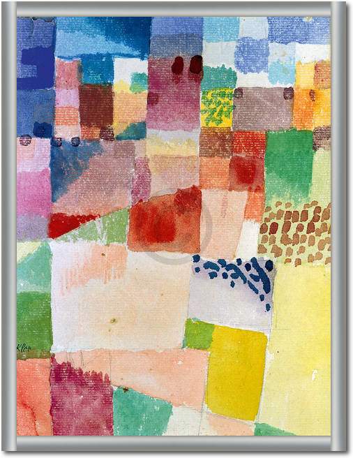 Motiv aus Hammamet               von Paul Klee