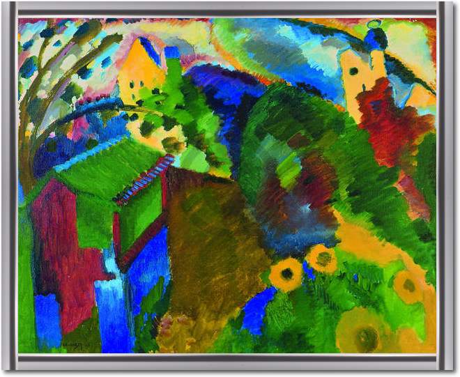 Murnau - Garten I                von Wassily Kandinsky