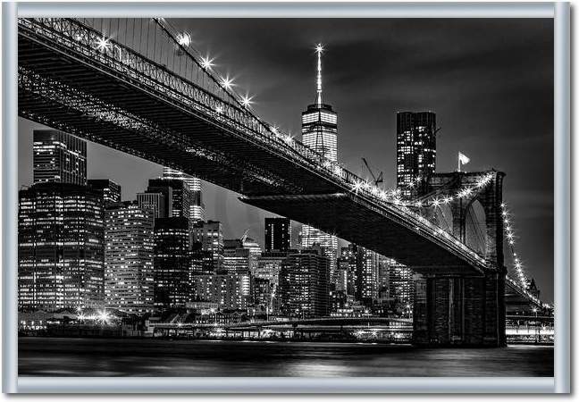 New York Skyline at Night        von Toby Seifinger