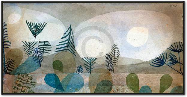 Oceanische Landschaft            von Paul Klee