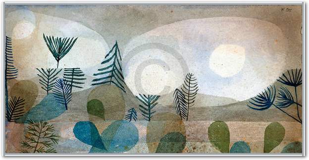 Oceanische Landschaft            von Paul Klee