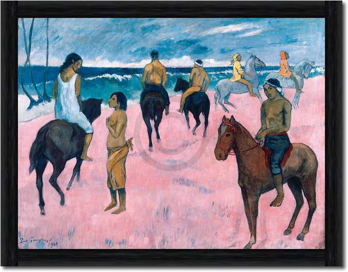 Reiter am Strand                 von Paul Gauguin