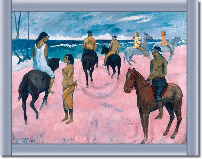 Reiter am Strand                 von Paul Gauguin