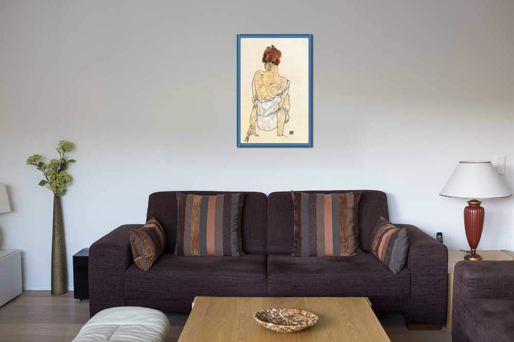 Sitzende Frau                    von Egon Schiele