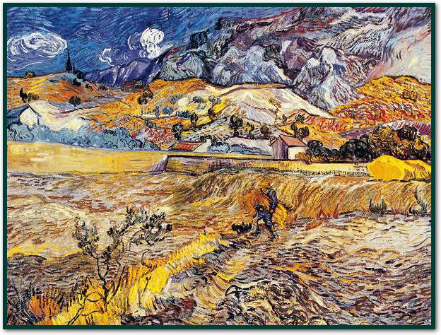 Spaziergang bei San Ramy         von Vincent Van Gogh