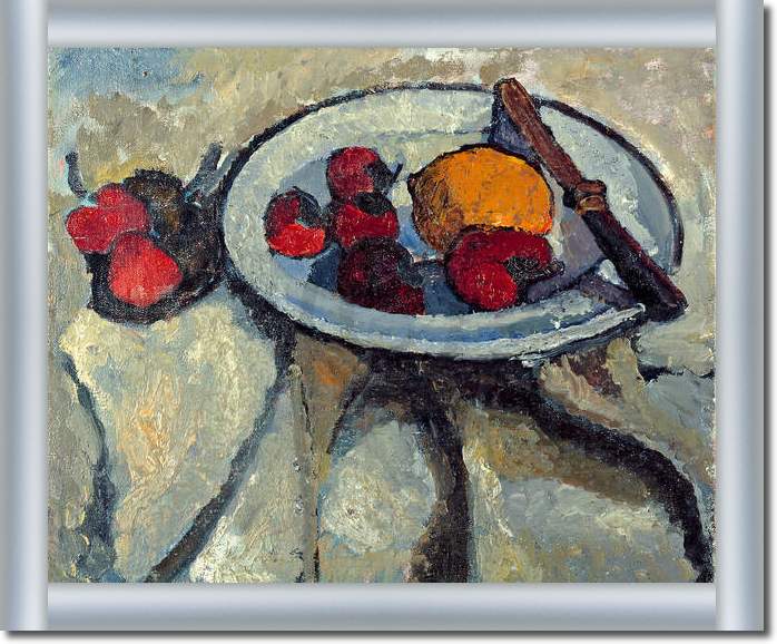 Stillleben mit Erdbeeren und...  von Paula Modersohn-Becker