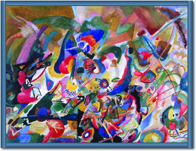 Studie zu Komposition VII        von Wassily Kandinsky