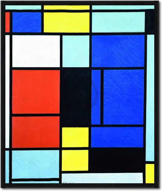 Tableau No. 1                    von Piet Mondrian