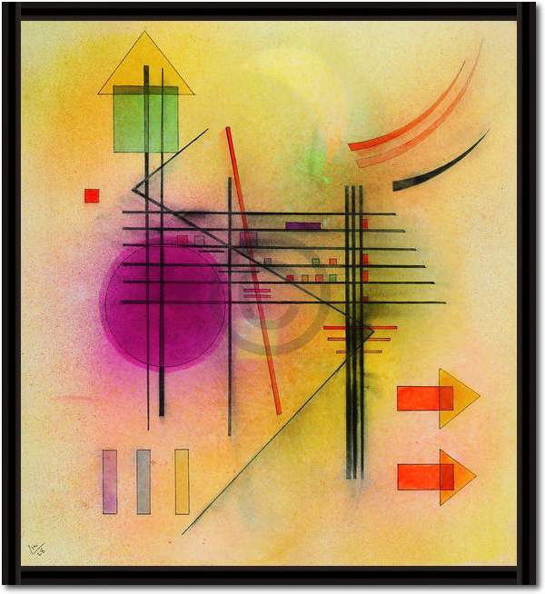 Vibrierend                       von Wassily Kandinsky