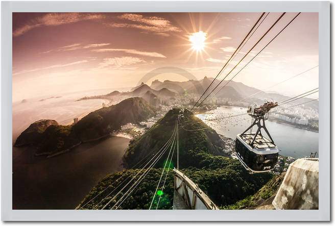 View over Rio de Janeiro         von Toby Seifinger